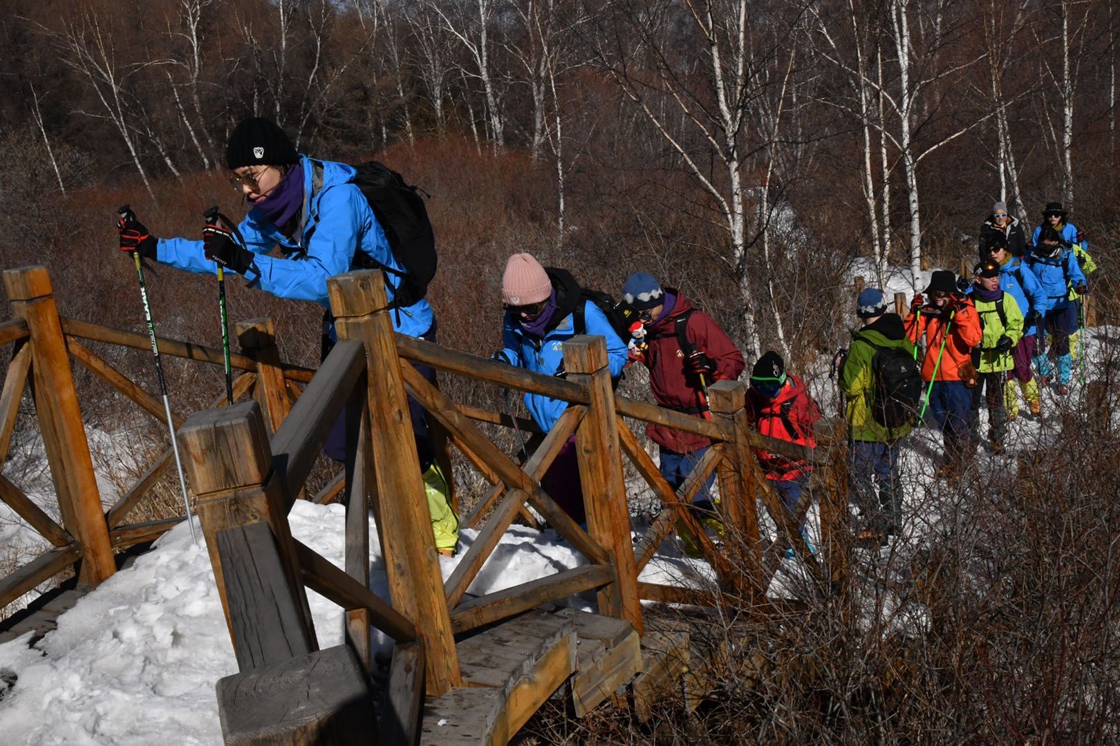  【国家】国家游泳队崇礼拉练 体会登山精神