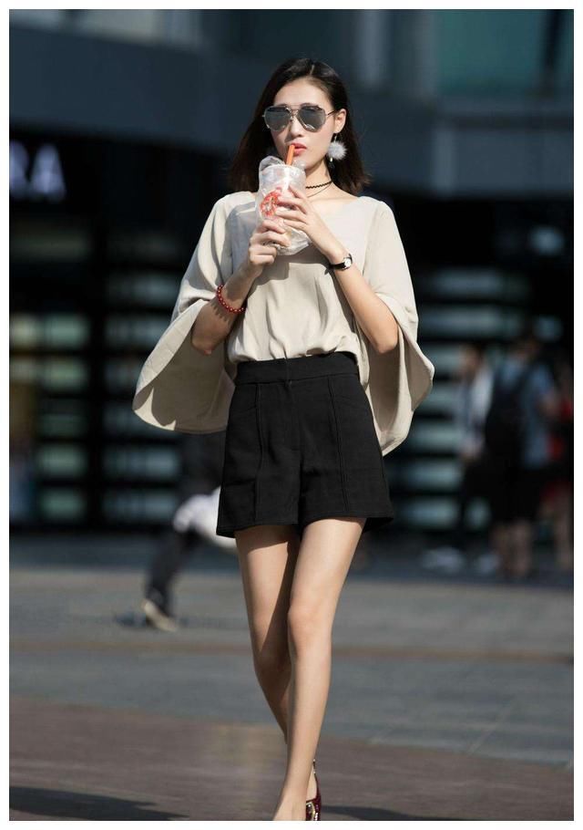 街拍：图1时尚靓丽，图3休闲干练，图8文艺气息