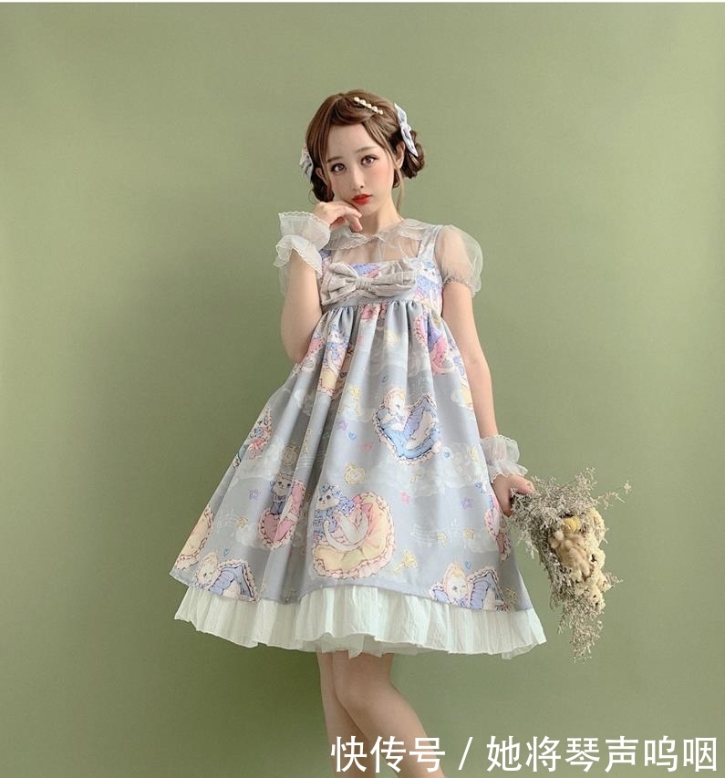 『白菜』这些价不过百的洛丽塔小裙子,白菜好穿又不贵,学生党lo娘的最爱
