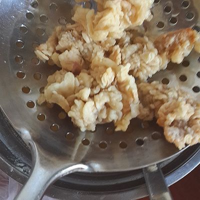  『炸鸡』榨菜蛋包饭配炸鸡
