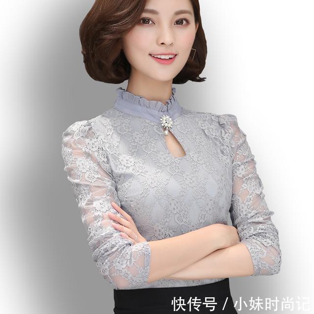  「蕾丝」雪纺轻薄飘逸，蕾丝性感迷离，简简单单穿出你的女人味
