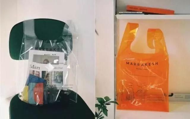 昨天的塑料袋你爱搭不理,今天的塑料袋只有时髦女孩看得起