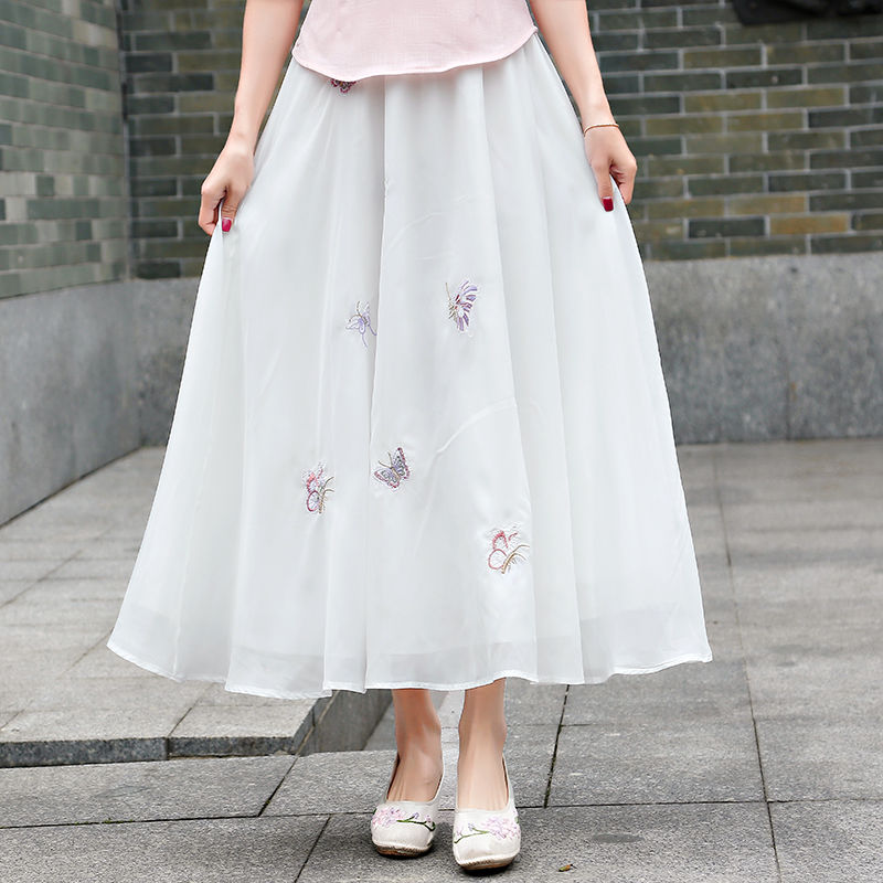 如今的裙子真是高级，上身显瘦又迷人，美的国色天香