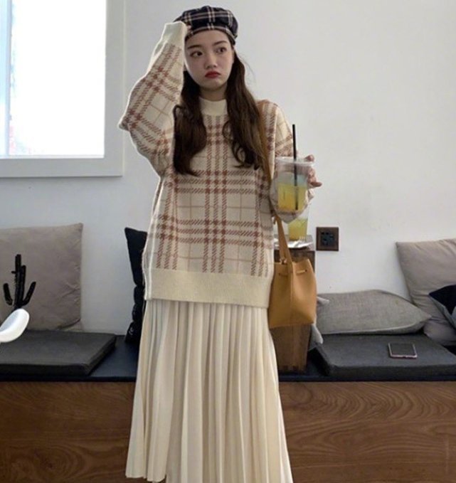 学学:建议小个子女生春天放弃阔腿裤吧,学学网红这样穿,又美又显高
