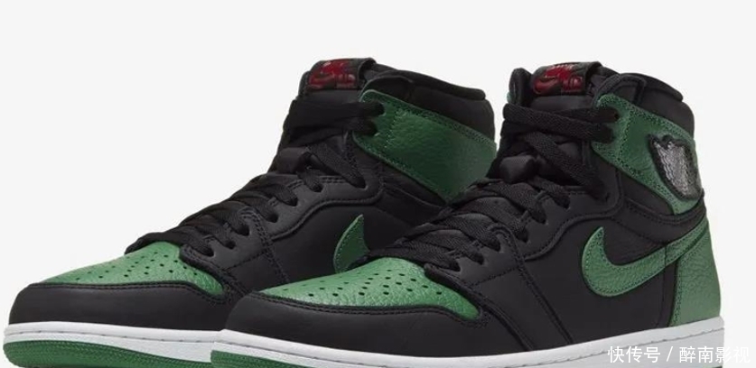  『饱和度』AJ1 High OG Pine Green 黑绿独特配色 小众潮鞋 崭新来袭！