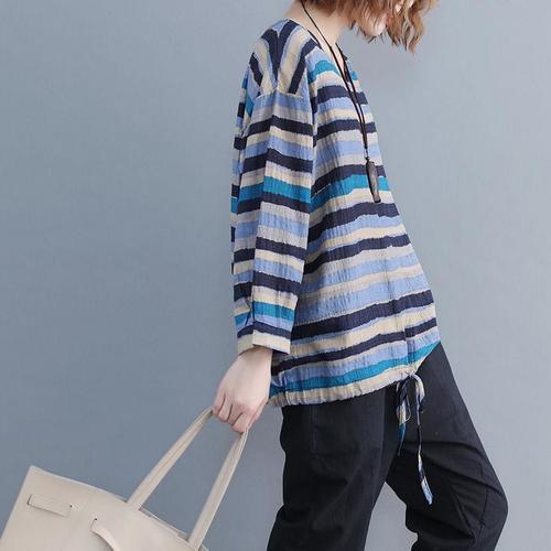 谁说棉麻越素越好看，瞧瞧下面这些棉麻装，洋气减龄又高雅，美爆