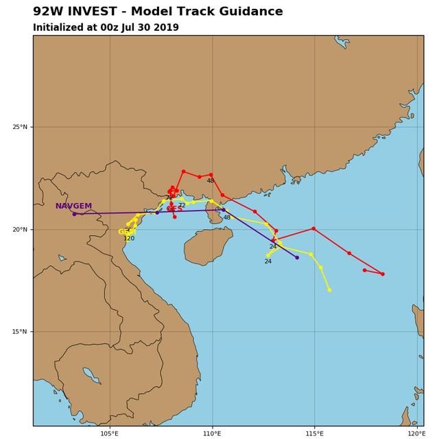94W胚胎又来了，7、8、9号台风可能连续出，准台风韦帕或要登陆
