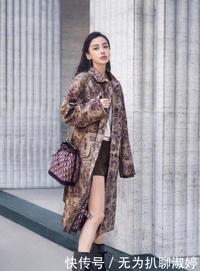  『红色』贝克汉姆的小女儿长大了！穿玫红色风衣高级又时髦，被宠得真幸福