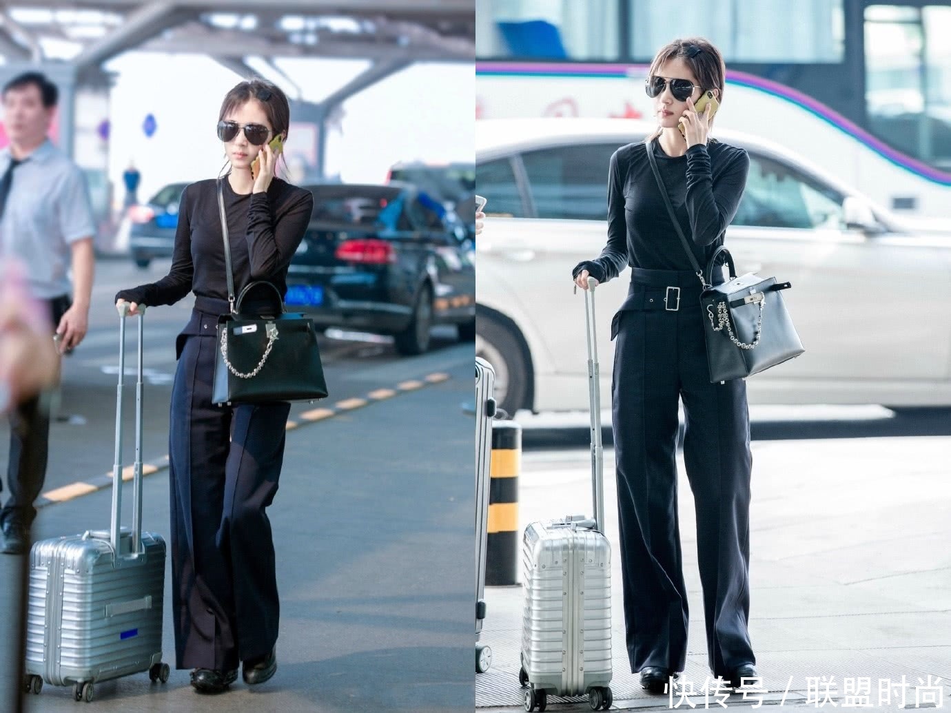 王子文穿迪奥抹胸裙勒出“副乳”反而显高10cm，网友：这叫时尚！