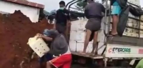 今早，缅北木姐货场国门等多地被淹；战区最新路况