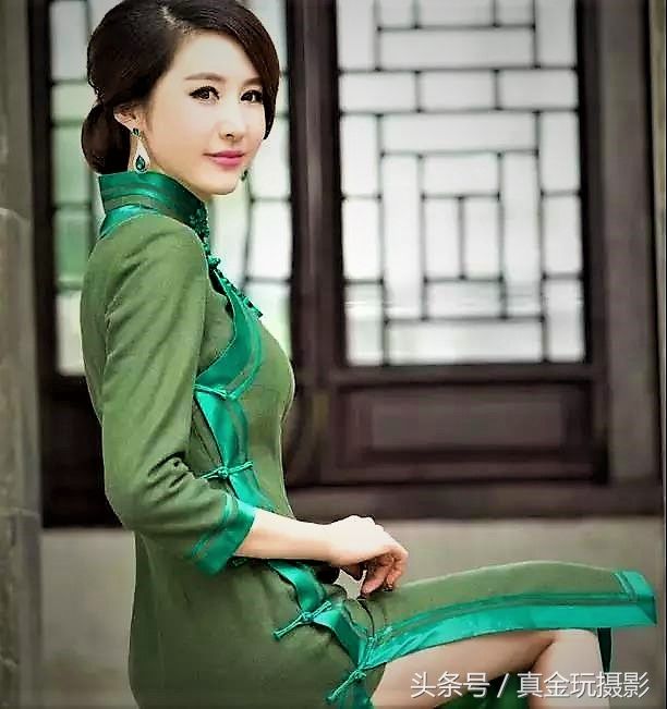 旗袍女人多妩媚请欣赏