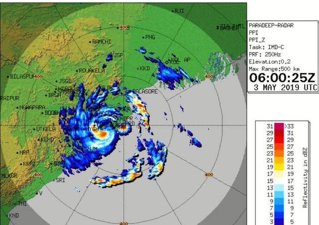 25公里/时，特强气旋风暴“法尼”即将登陆孟加拉国，250万人撤离