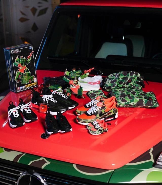  同款：迷彩奔驰SUV颜值绝了！同款配色Air Max系列下周登场