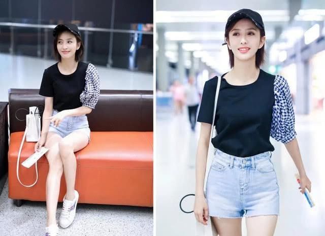 佟丽娅来了，要是有这样的腿，夏天我也这样穿!