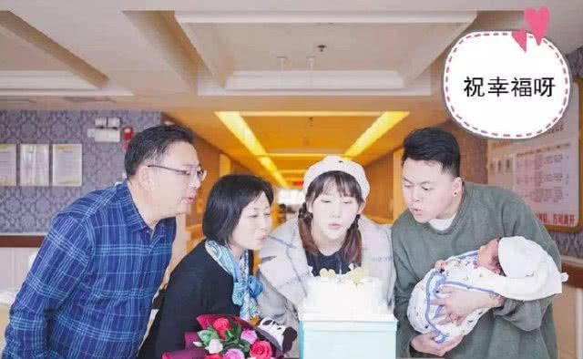  生下儿子：马剑越生子四个月后掉头发严重，头顶头发掉没，空气刘海变蒸气刘海儿