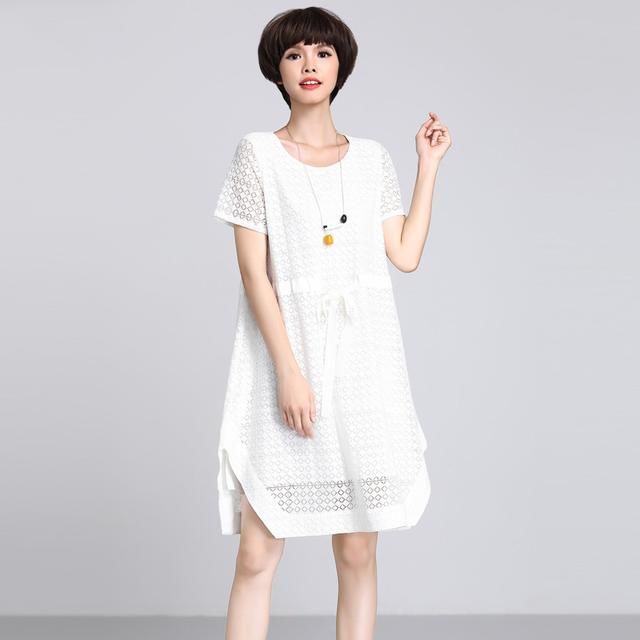 谁说胖子夏天只能穿休闲裤?连衣裙大版型，藏肉显瘦更迷人