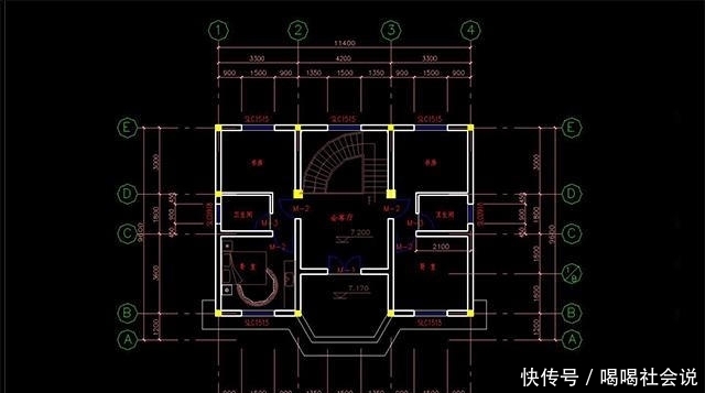 我家三层别墅建好了，主体造价30万，对比效果图如何？