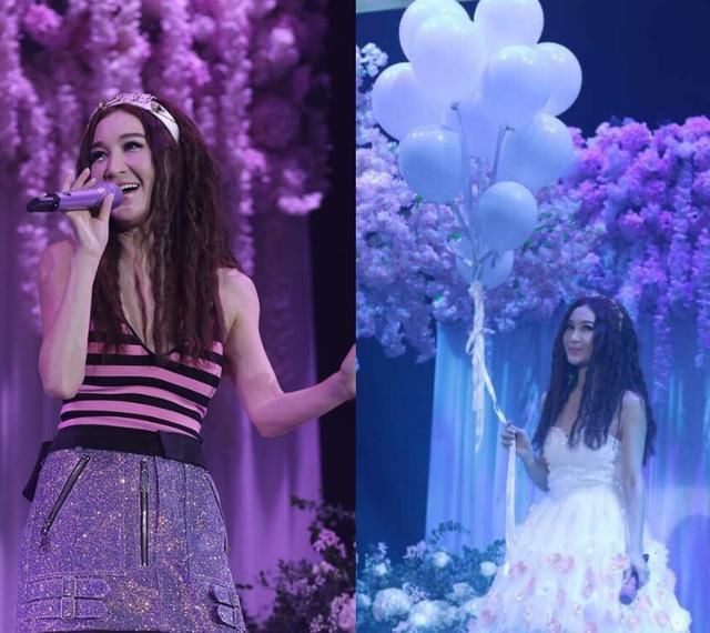 52岁的温碧霞撞脸35岁田馥甄,脸部紧绷似蜡像,网友:越老越作妖