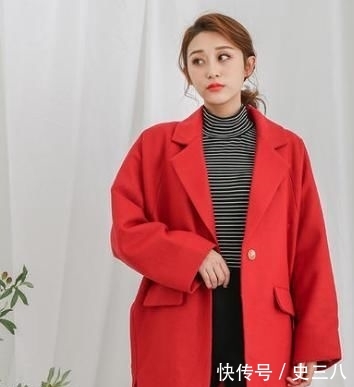 『毛呢西装外套』拒绝土圆肥!温暖又时尚的毛呢外套穿搭示范,照着穿准没错