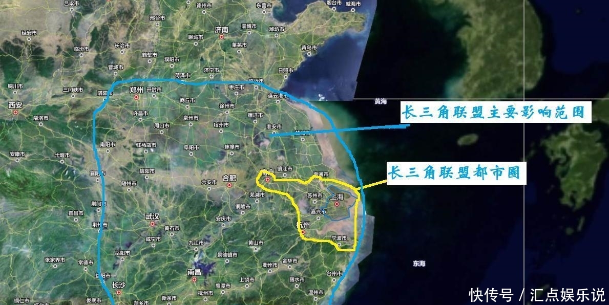 谈谈长三角的未来: 未来的长三角会是一片规模巨大的城市群