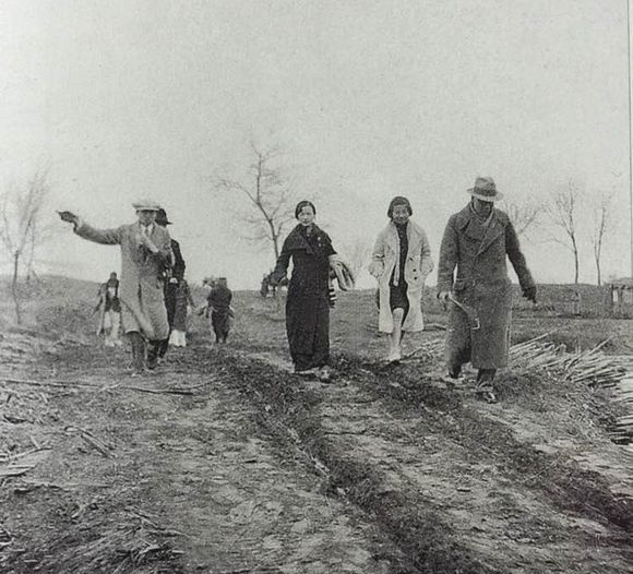  工作：林徽因35张工作照，很是珍贵！每一张都很美！