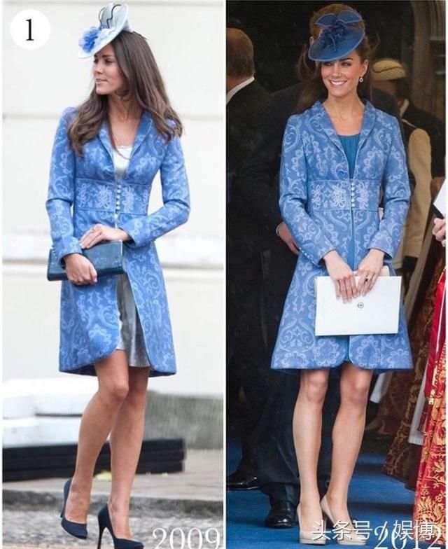 凯特王妃同套服装，不同时间穿，告诉你什么叫岁月沉淀的是气质
