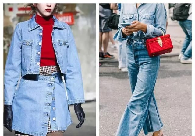 「搭配算」大衣早该收起来了,今年时髦精都在穿“牛仔外套”,轻松美到犯规