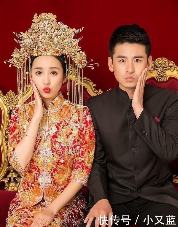  #婚纱#各国婚纱: 中国的“凤冠霞帔”太惊艳, 日韩婚纱长的一样还单调?