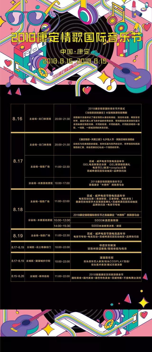 康定国际情歌节攻略！电音电竞赛马，这样过七夕简直酷Skr人！