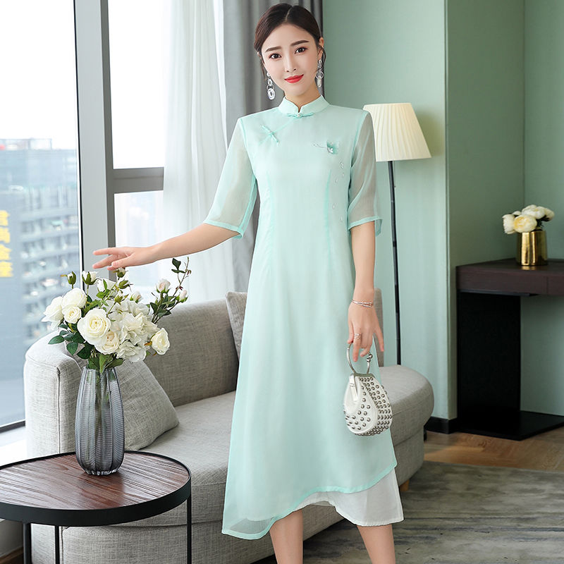 “汉服裙”火了，原来改良古装竟能这么美，特别显气质还巨吸晴