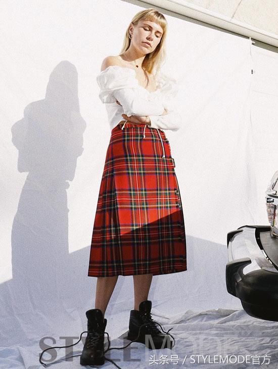 优雅的迷笛裙,夏日里的一股清流