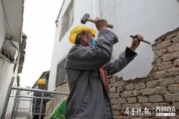  【传统】济南王府池子街施行立面改造，传统北方民具风貌将重现