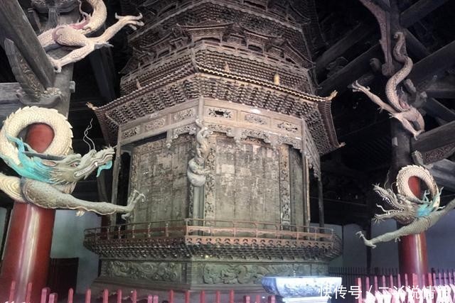 藏在深山的龙宫,整座寺庙没用一颗钉子,全寺共有一万条龙