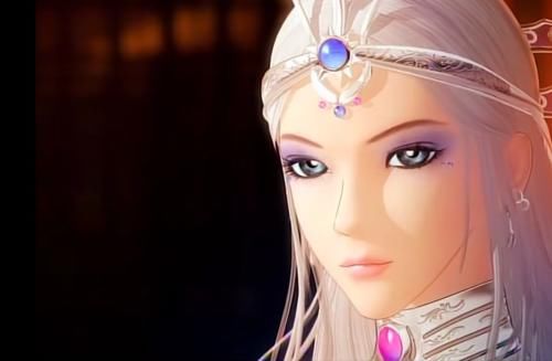  『雪女』原来雪女第一版的模型这么有灵气，现在的脸其实是崩坏版