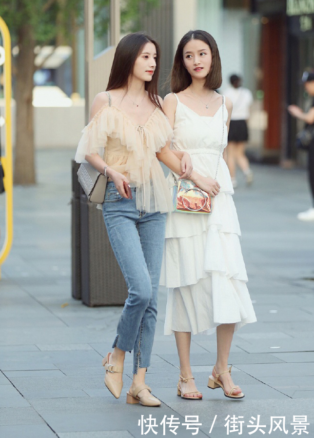 六位赏心悦目的美女，服装风格各异，美的效果却都是养眼！