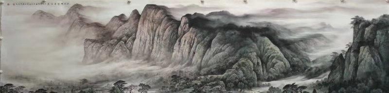  「建国」建国70周年重点推荐艺术家刘国志国画作品欣赏
