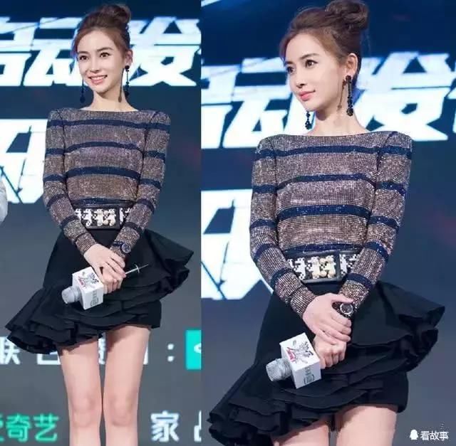 杨颖这身衣服从前面看平平无奇，但她转身的瞬间，网友们都愣住了