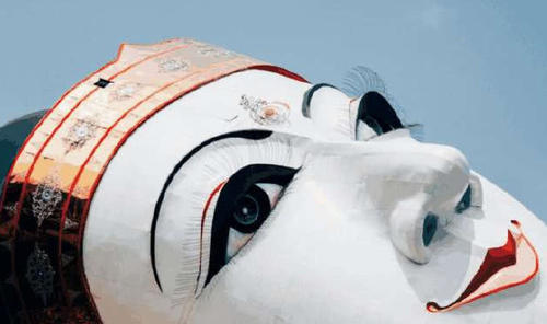 世界上最大的卧佛，长180米重达400吨，山是一座佛，佛是一座山！