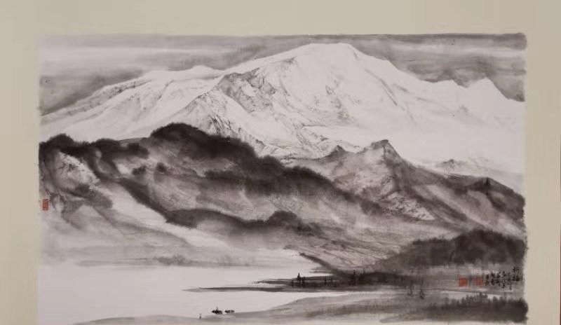  「建国」建国70周年重点推荐艺术家刘国志国画作品欣赏