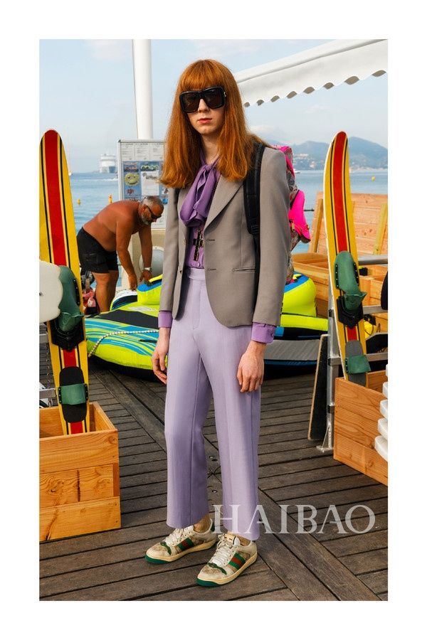 古驰  2019早春男士系列Lookbook:米开理心中的浮华世界!