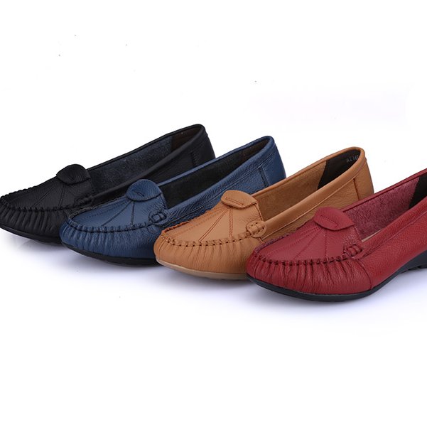 这样软底的妈妈鞋，怎么穿都不累脚，还超美哦