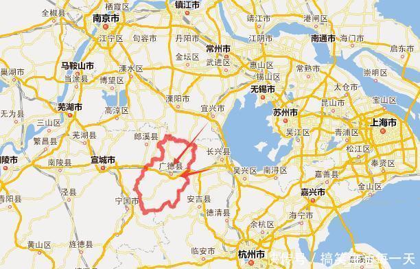 江苏、浙江和安徽三省交界，所在的三个县，其中一个非常出名