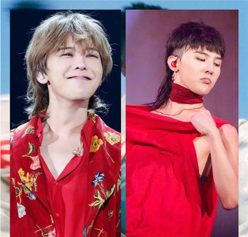 狼性少年才留的发型：权志龙霸气，千玺慵懒，边伯贤性感，蔡徐坤