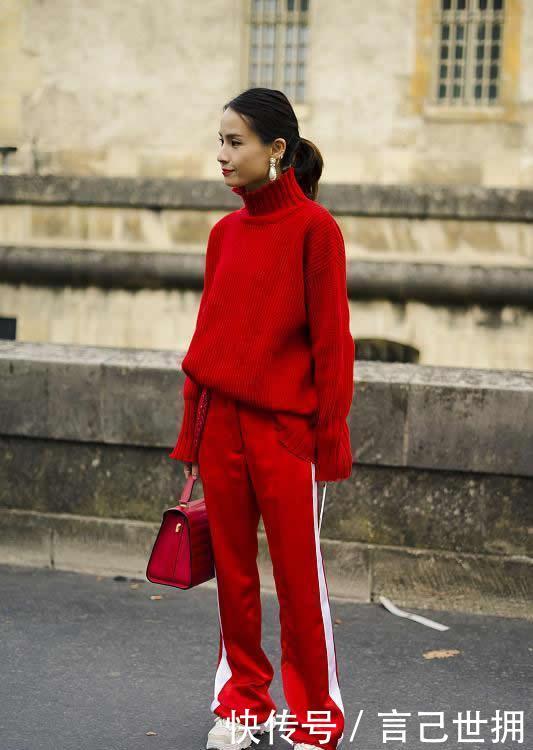 过年红色怎么穿才好看