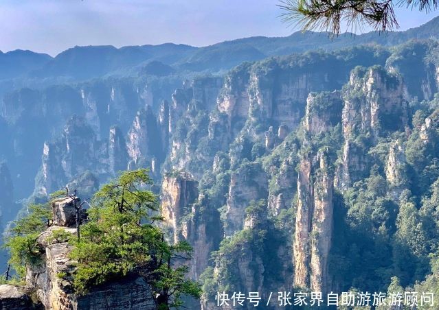 张家界的自然美景，吸引了无数游人前往观光旅游