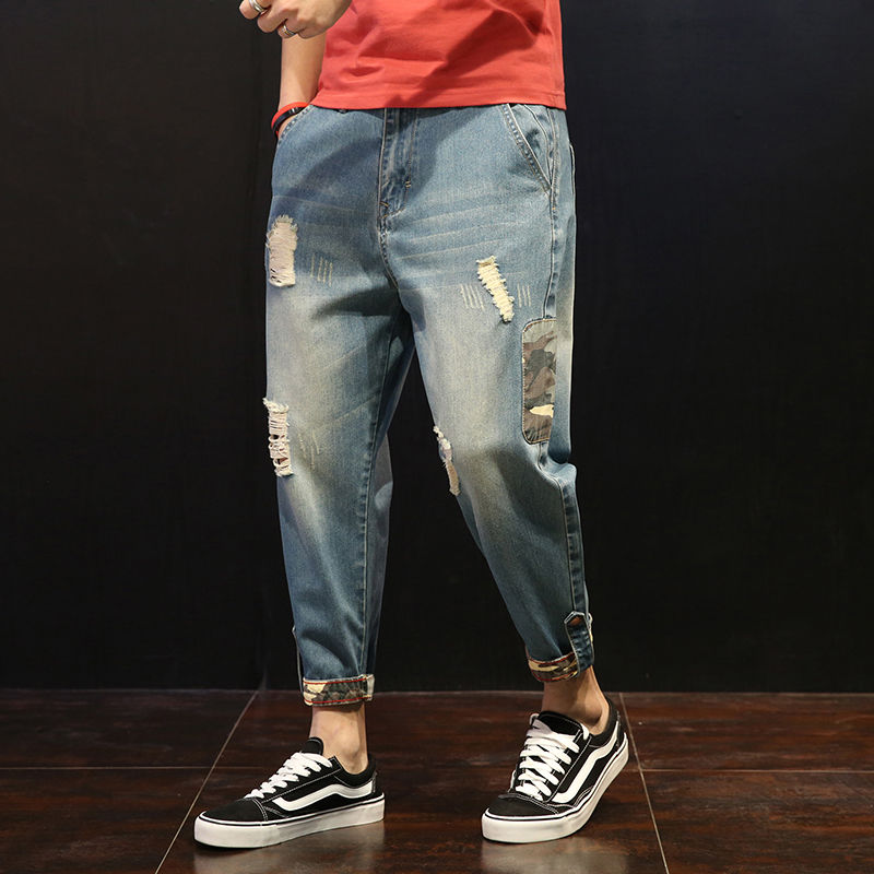 入秋后,早晚温差大,日常出门少穿短裤,试试新款小脚裤吧