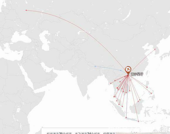 我国主要城市国际直飞航线排名：谁才是真正的国际航空港