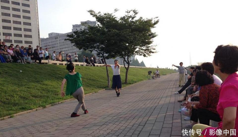 朝鲜国营单位,大妈退休后的休闲时光