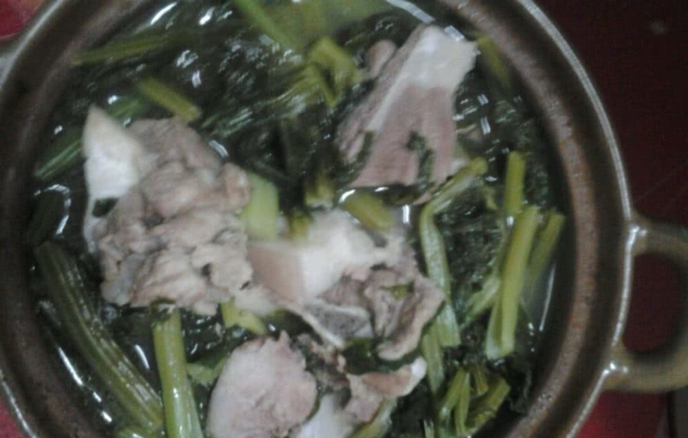  #潮汕#潮汕春菜豆酱煲排骨，香滑入味做法简单