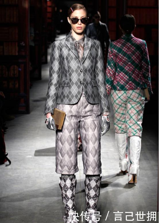  【方格元素】千鸟格已经不火了！如今正时兴的是“方块衣”，明星潮人们都爱穿